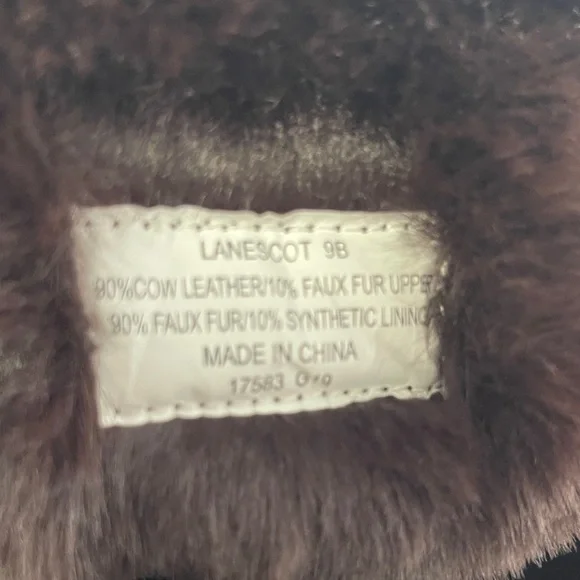 Ralph Lauren Dark Brown Lace-Up Boots with Gold Accents;NWOT. - Picture 5 of 8